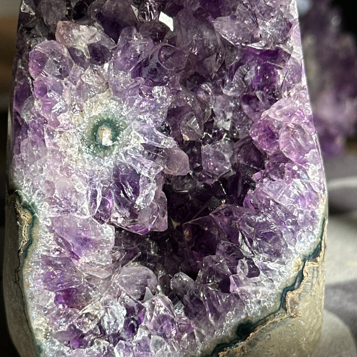 Collector Grade Uruguayan Amethyst Crystal Town – Rare Amethyst Flower Formation