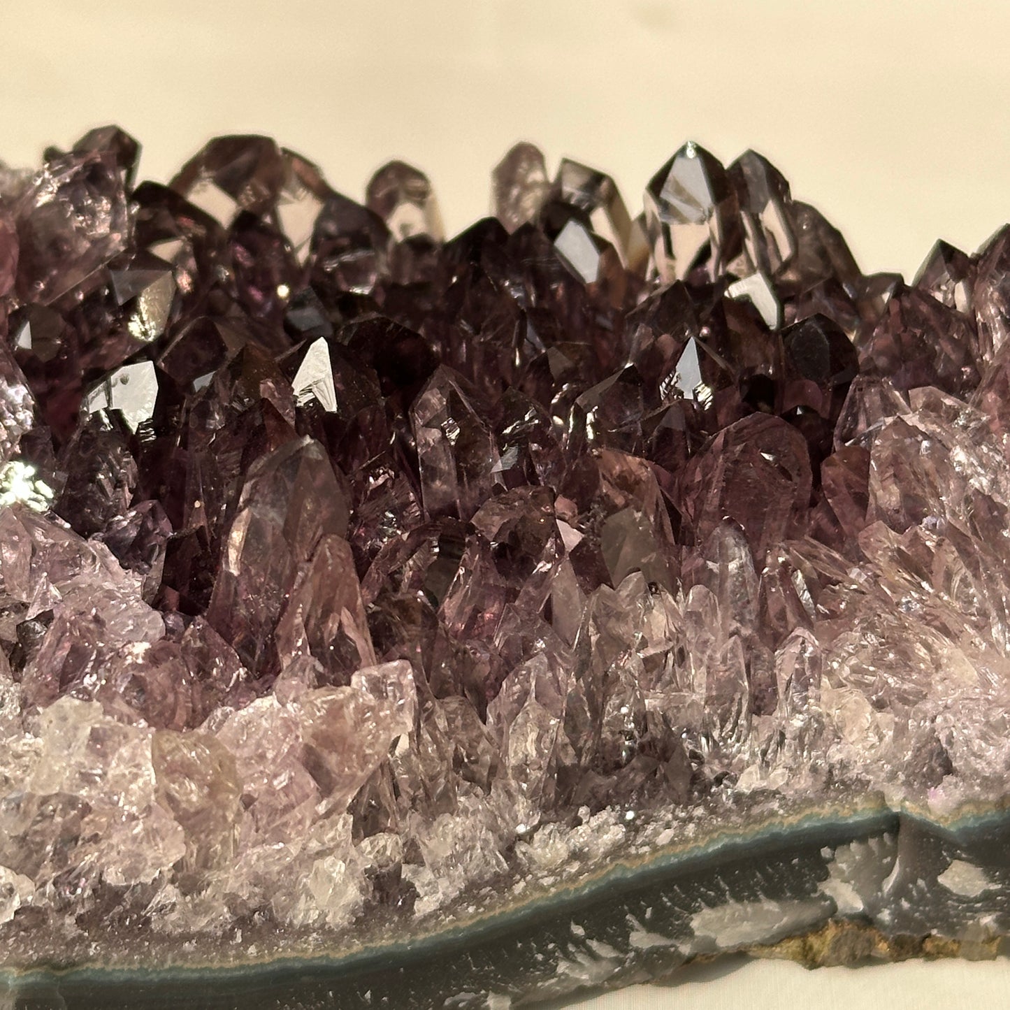 Brazilian Amethyst Crystal Cluster Natural Stone Decor Object
