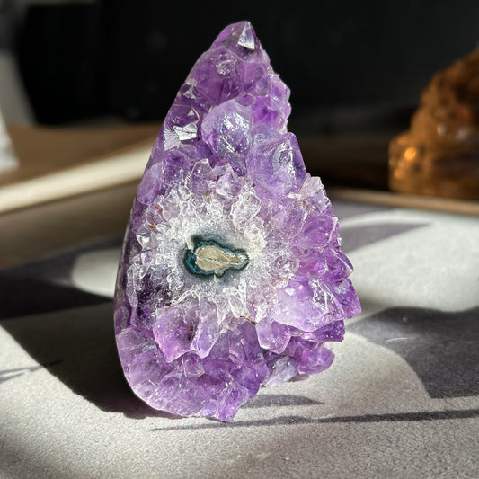 Collector Grade Uruguayan Amethyst Crystal Town – Amethyst Flower Formation