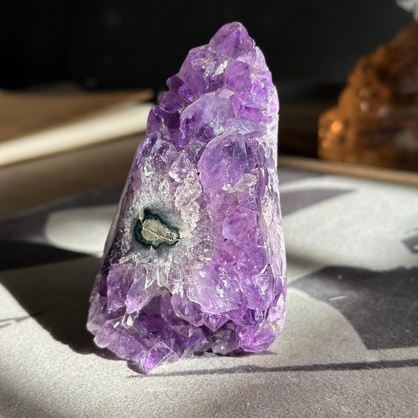 Collector Grade Uruguayan Amethyst Crystal Town – Amethyst Flower Formation