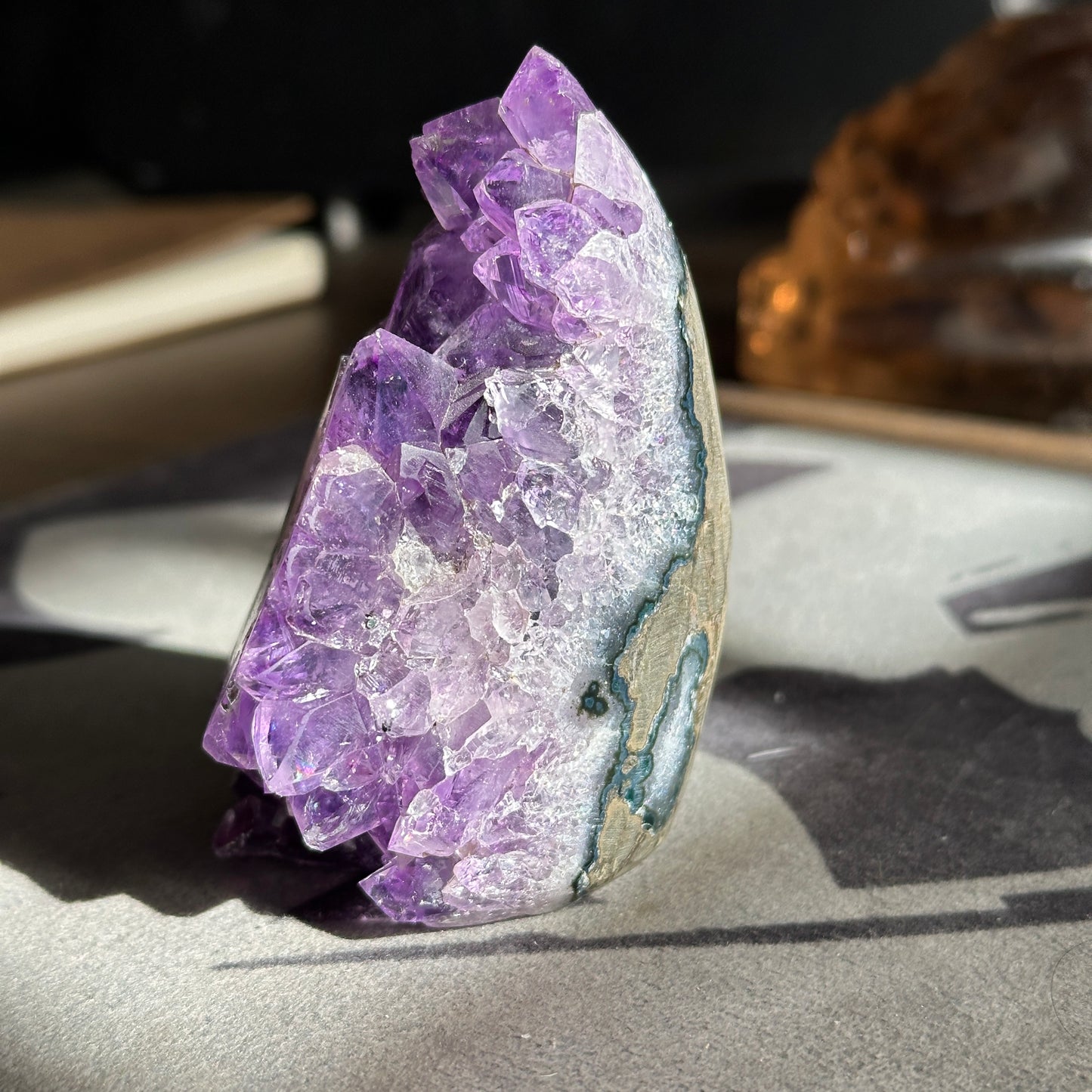 Collector Grade Uruguayan Amethyst Crystal Town – Amethyst Flower Formation