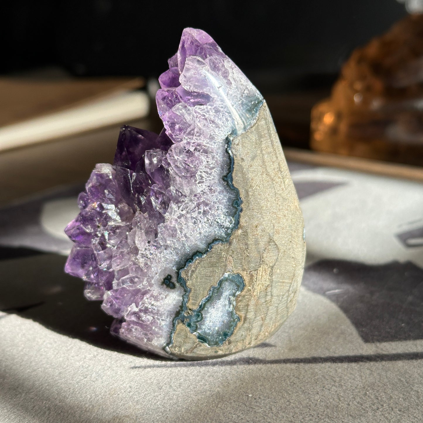 Collector Grade Uruguayan Amethyst Crystal Town – Amethyst Flower Formation