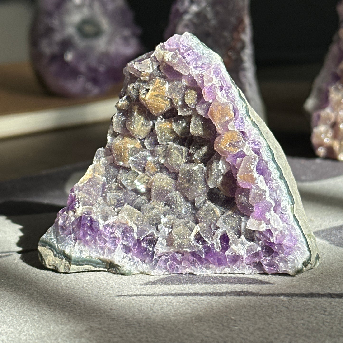 Collector Grade Uruguayan Sugar Amethyst Crystal Town