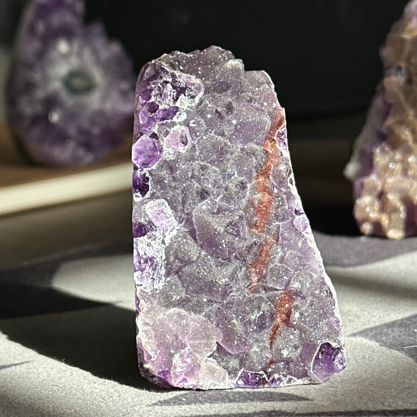 Collector Grade Uruguayan Sugar Amethyst Crystal Town