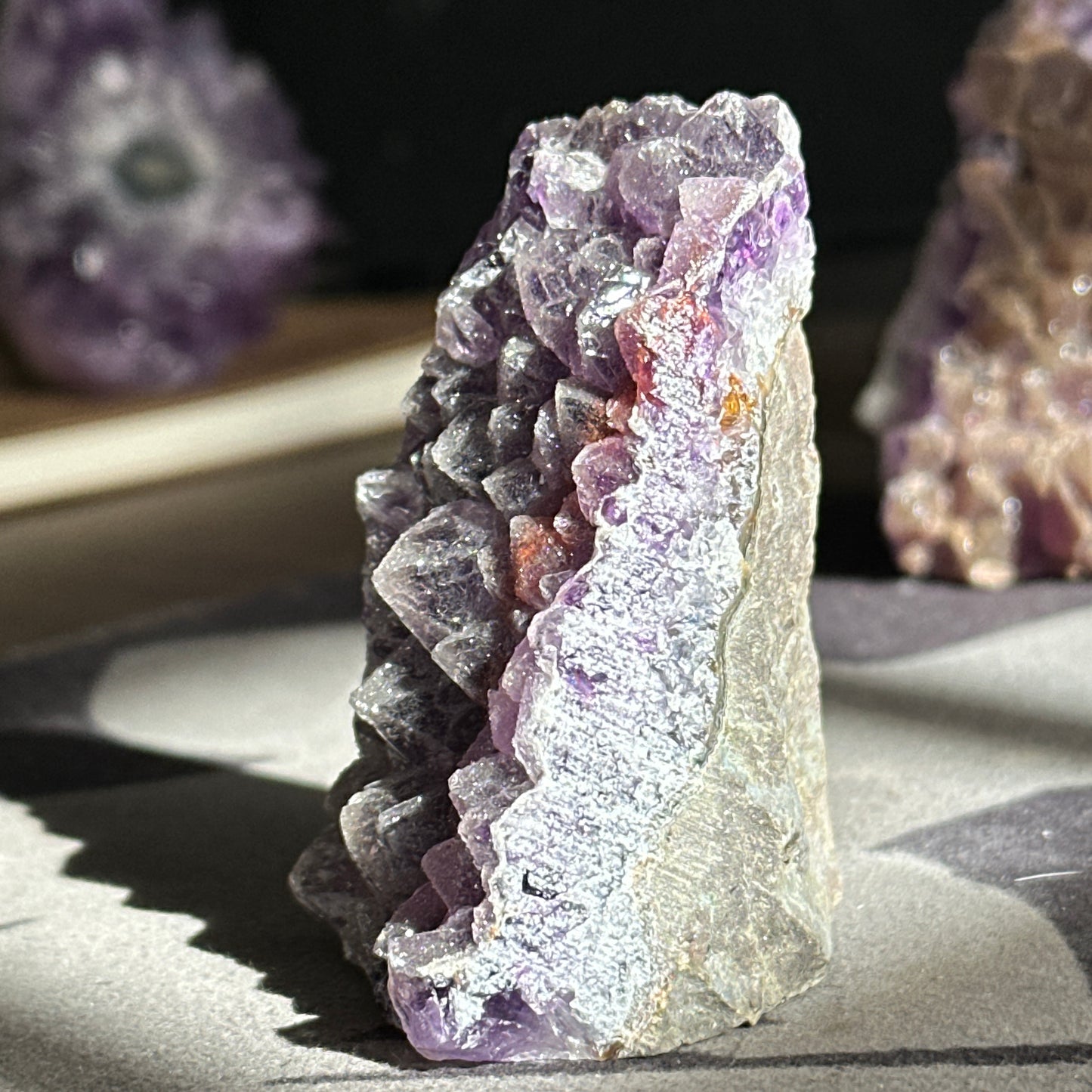 Collector Grade Uruguayan Sugar Amethyst Crystal Town