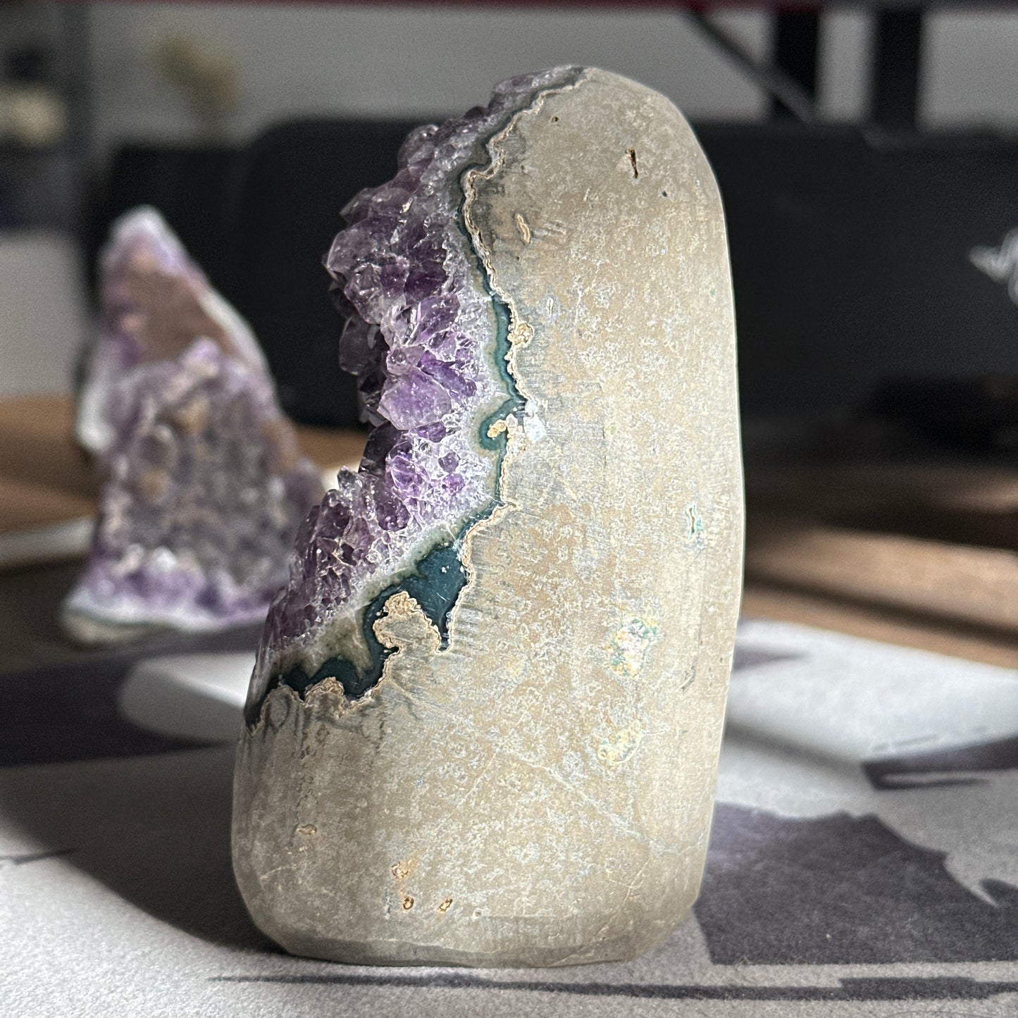 Collector Grade Uruguayan Amethyst Crystal Town – Rare Amethyst Flower Formation