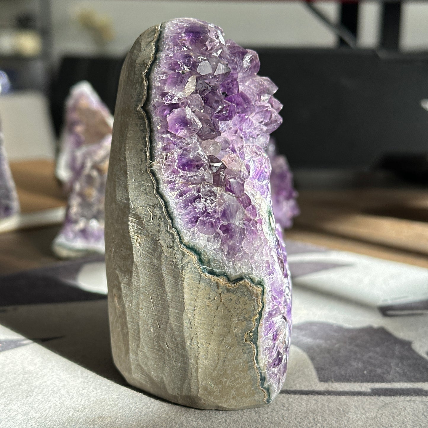 Collector Grade Uruguayan Amethyst Crystal Town – Rare Amethyst Flower Formation