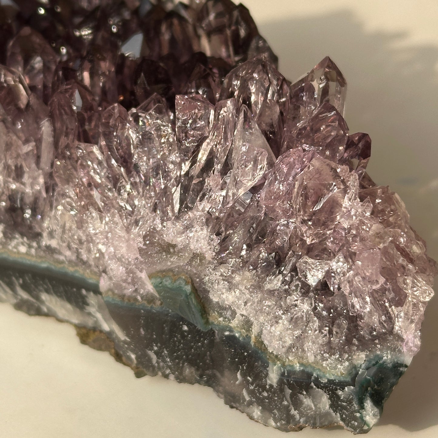 Brazilian Amethyst Crystal Cluster Natural Stone Decor Object