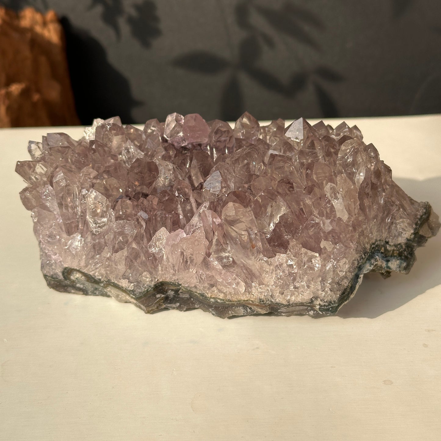 Brazilian Amethyst Crystal Cluster Natural Stone Decor Object