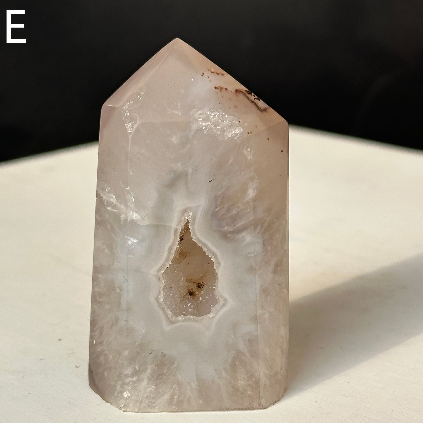 Brazilian Colorful Agate Natural Stone Decor Object