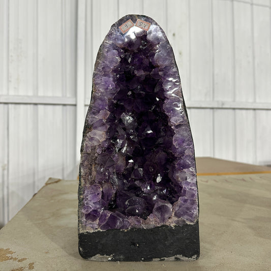 High Quality Natural Amethyst Geode Display Piece Large Crystal Cave Premium Purple Amethyst Specimen