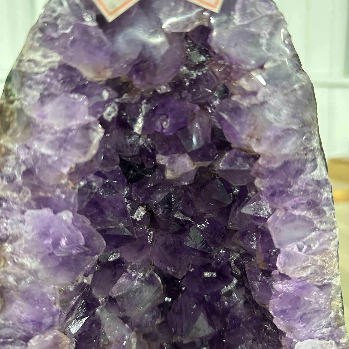 High Quality Natural Amethyst Geode Display Piece Large Crystal Cave Premium Purple Amethyst Specimen