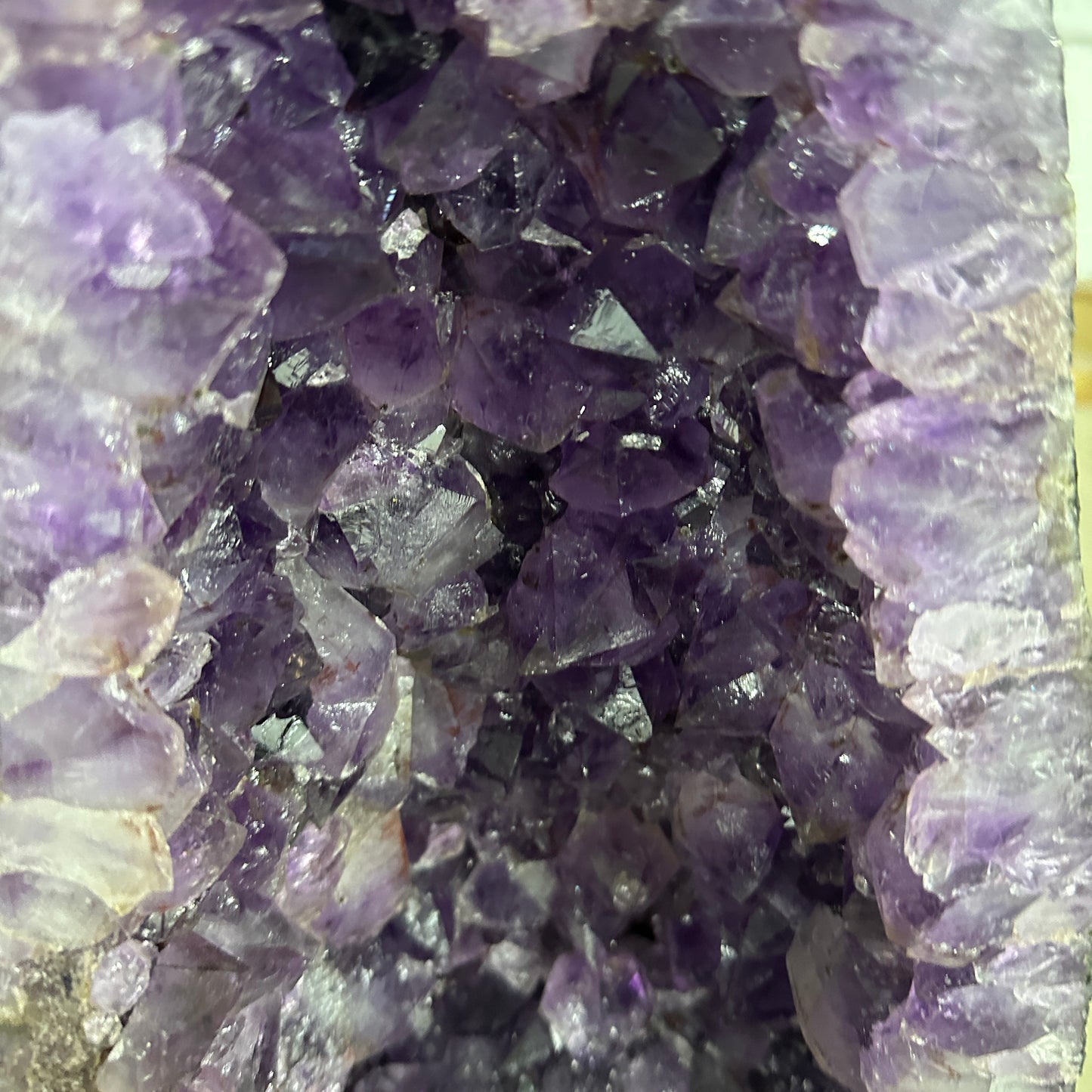 High Quality Natural Amethyst Geode Display Piece Large Crystal Cave Premium Purple Amethyst Specimen