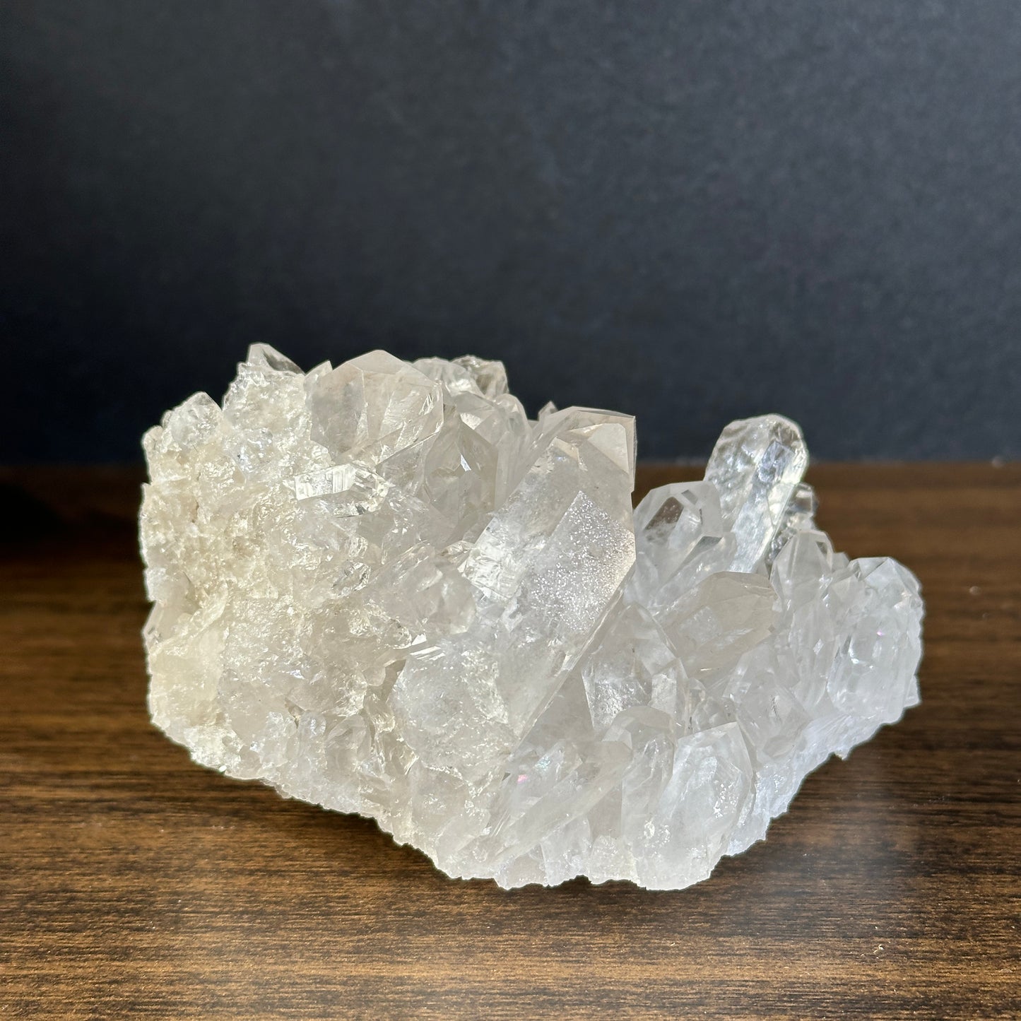 Minas Clear Quartz Cluster Natural Crystal Display Stone One of a Kind