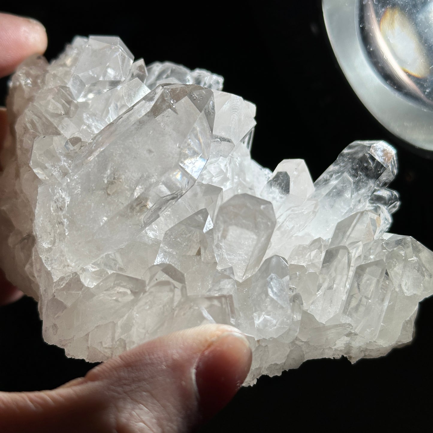 Minas Clear Quartz Cluster Natural Crystal Display Stone One of a Kind