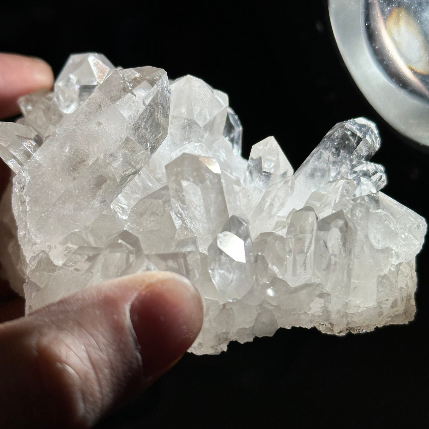 Minas Clear Quartz Cluster Natural Crystal Display Stone One of a Kind