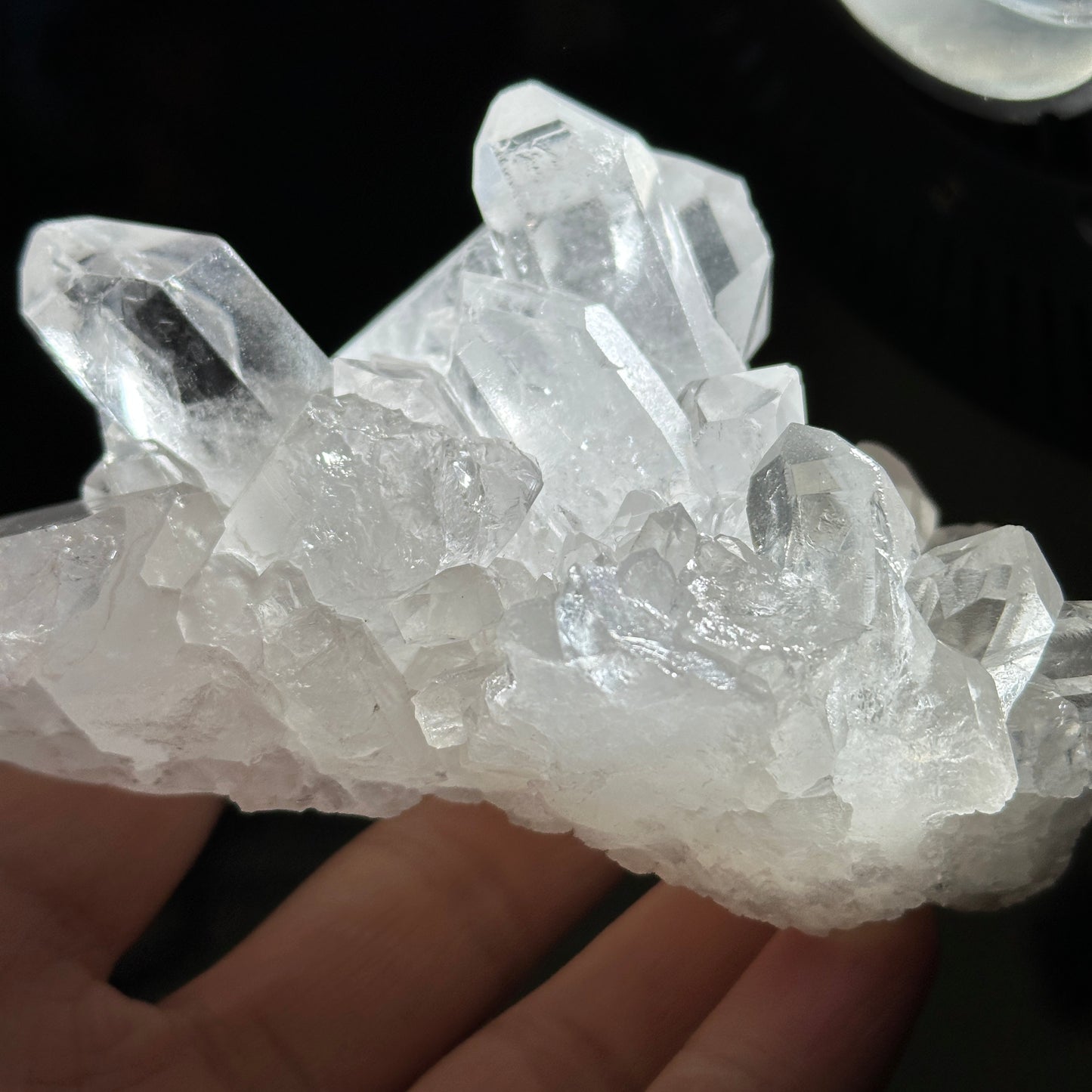 Minas Clear Quartz Cluster Natural Crystal Display Stone One of a Kind