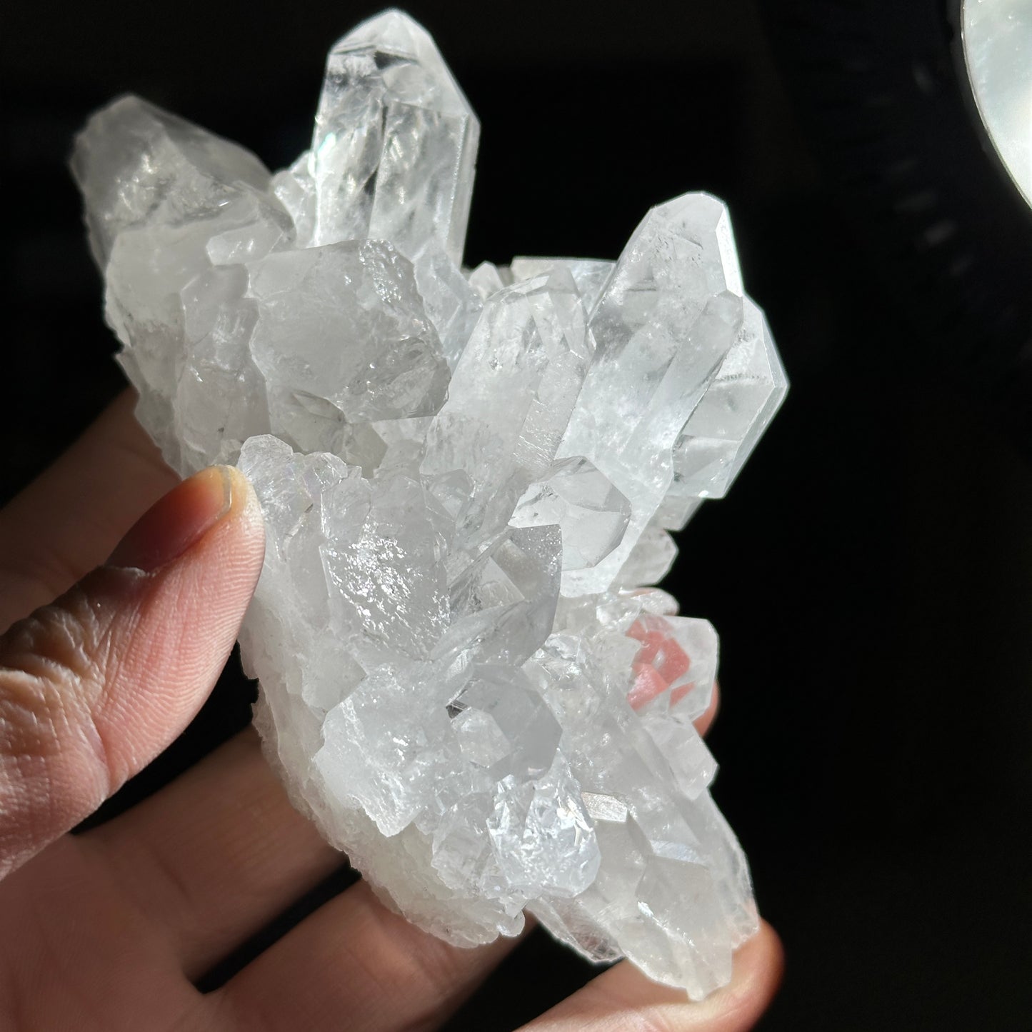 Minas Clear Quartz Cluster Natural Crystal Display Stone One of a Kind