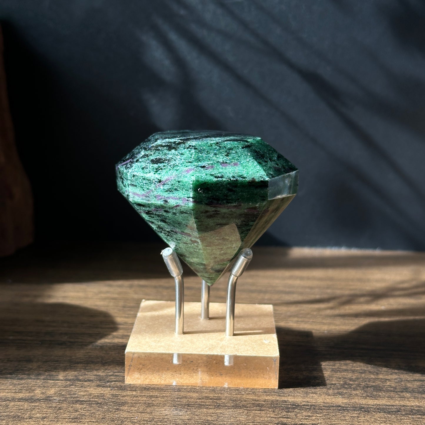 Natural Fluorite Block Mini Display Stone One of a Kind