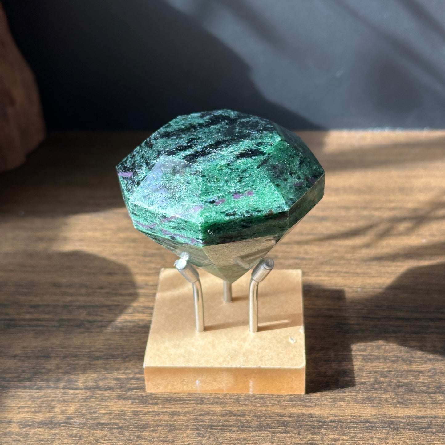Natural Fluorite Block Mini Display Stone One of a Kind