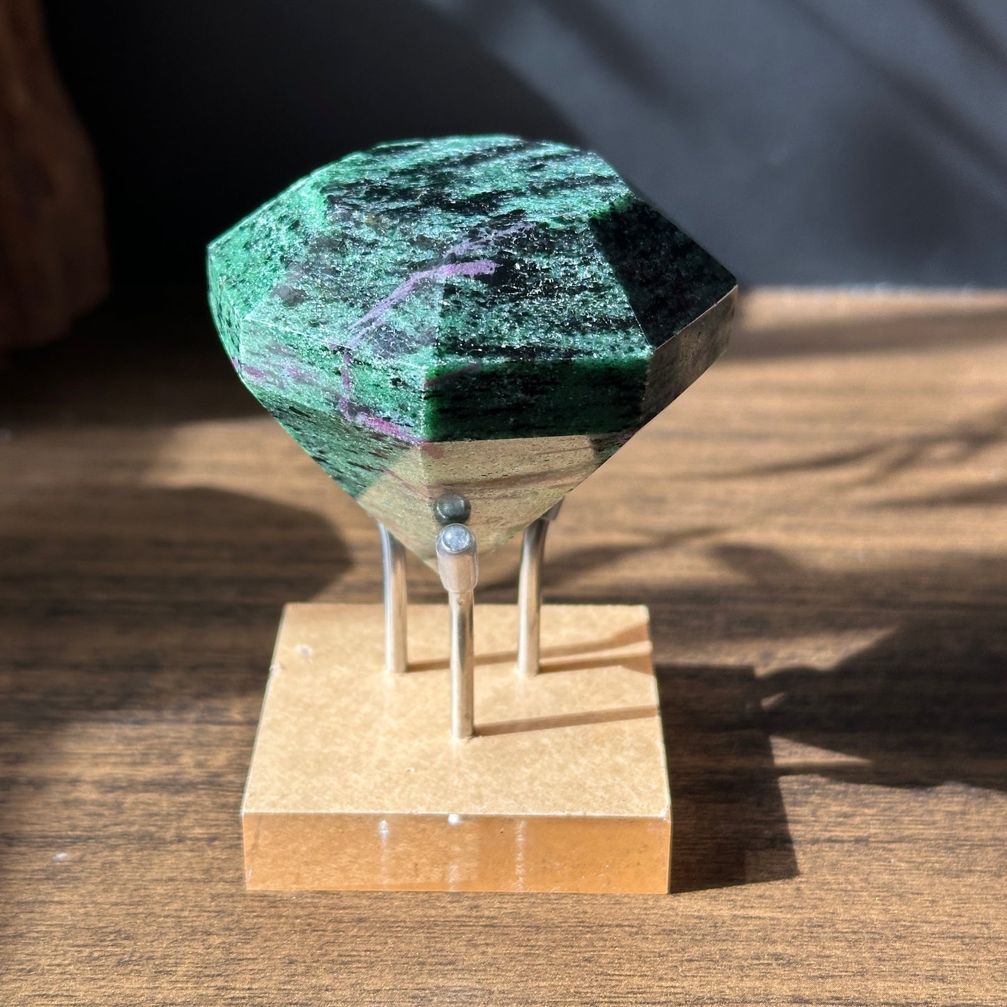 Natural Fluorite Block Mini Display Stone One of a Kind