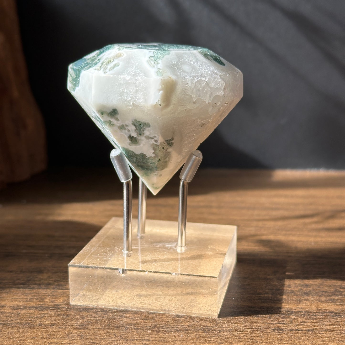 Natural Fluorite Block Mini Display Stone One of a Kind