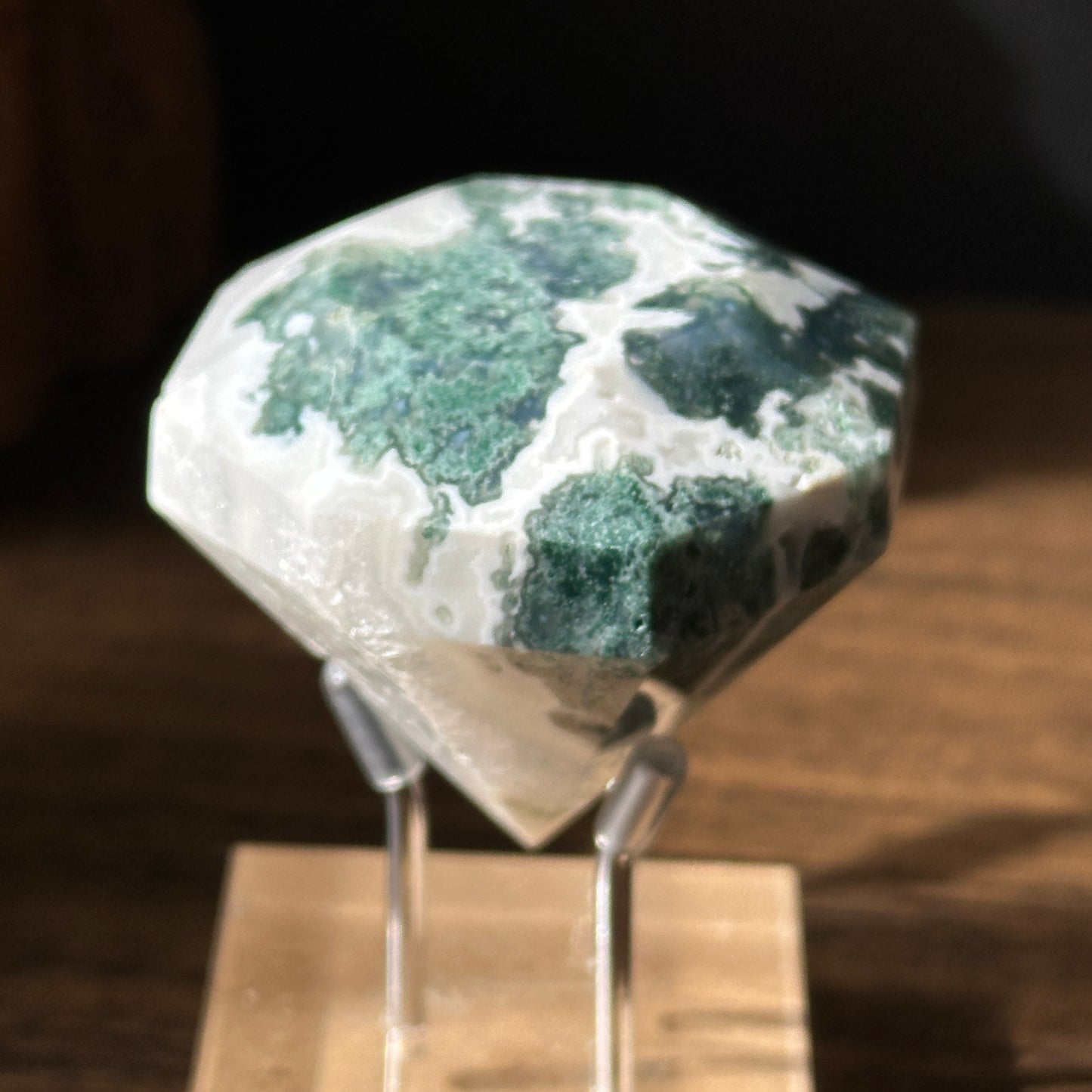 Natural Fluorite Block Mini Display Stone One of a Kind