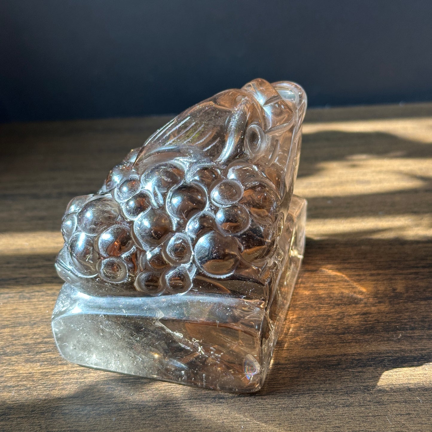 Natural Quartz Dragon Turtle and Toad Carving Display Stones One of a Kind