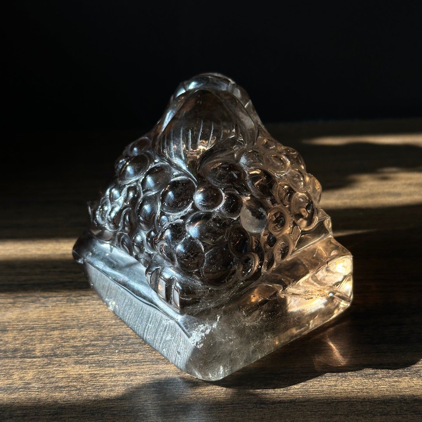 Natural Quartz Dragon Turtle and Toad Carving Display Stones One of a Kind