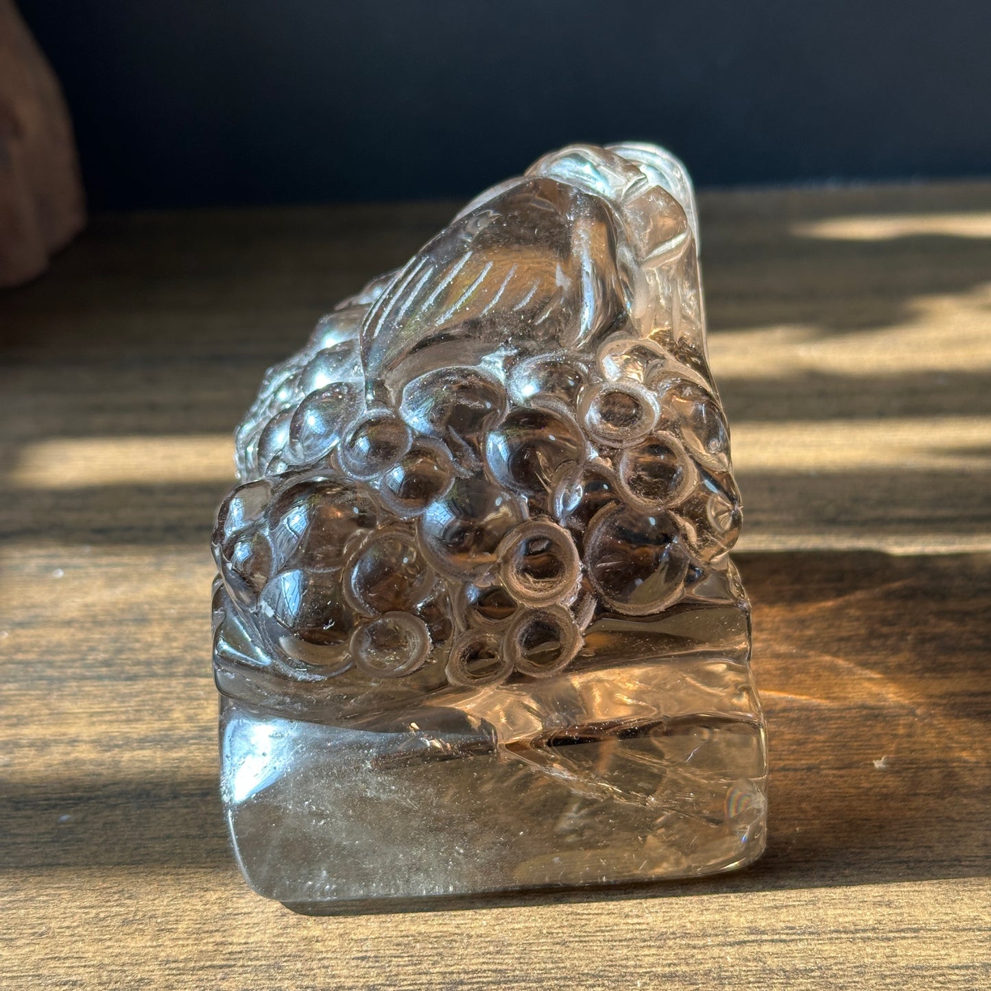 Natural Quartz Dragon Turtle and Toad Carving Display Stones One of a Kind