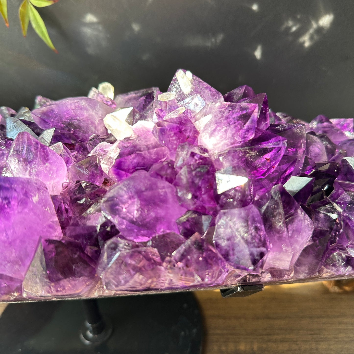 Premium Uruguayan Amethyst & Calcite Coexistence Display Stone | One of a Kind 10kg）