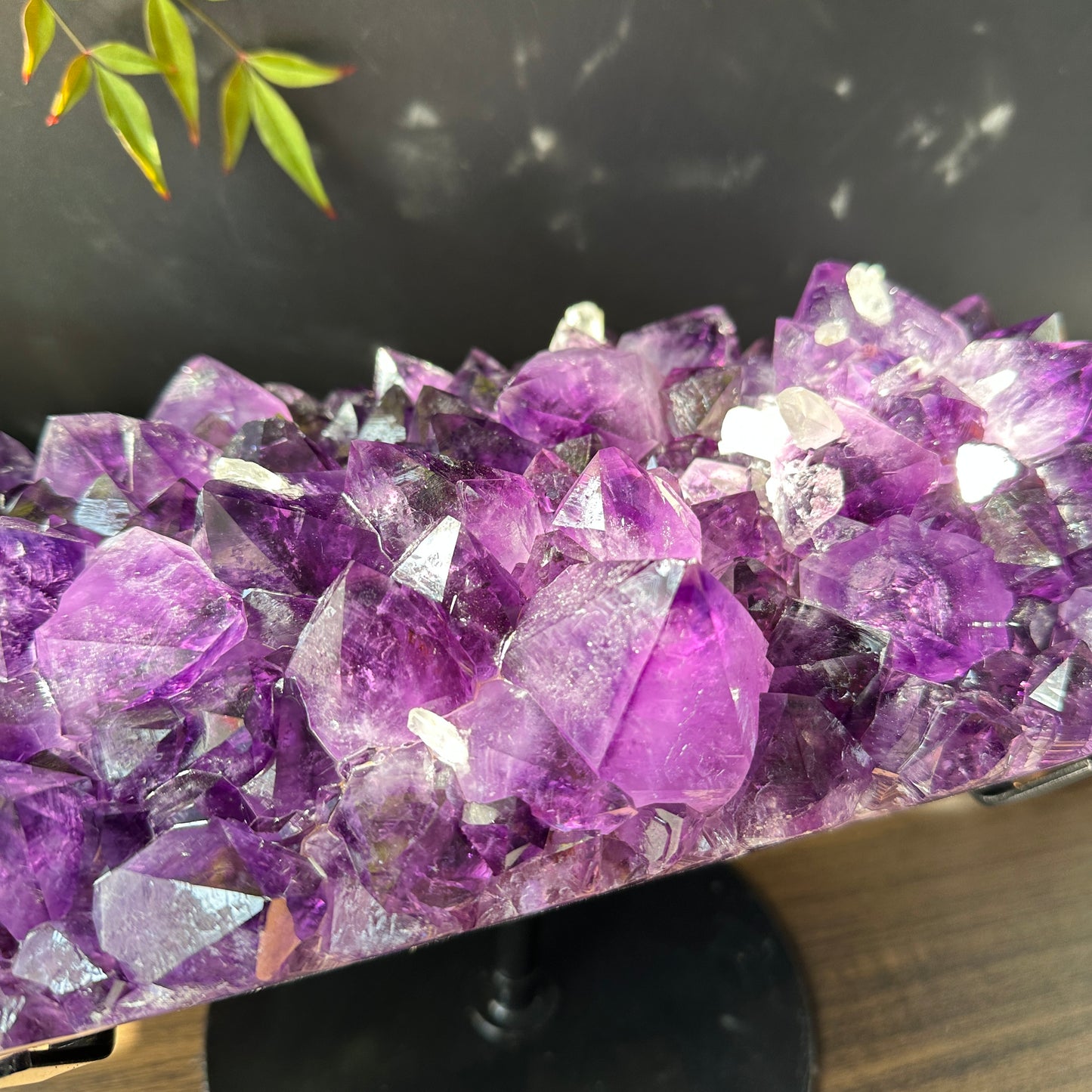 Premium Uruguayan Amethyst & Calcite Coexistence Display Stone | One of a Kind 10kg）