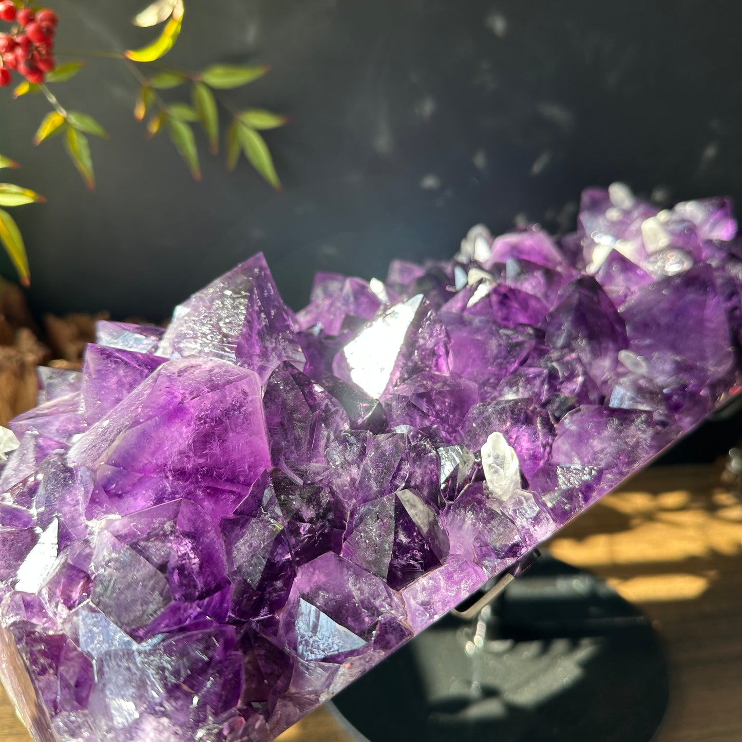 Premium Uruguayan Amethyst & Calcite Coexistence Display Stone | One of a Kind 10kg）