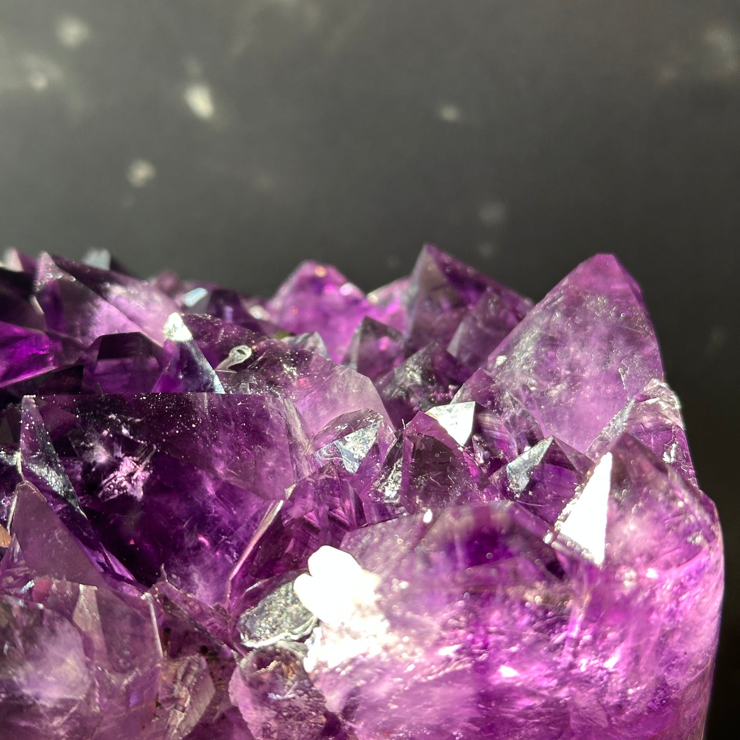 Premium Uruguayan Amethyst & Calcite Coexistence Display Stone | One of a Kind 10kg）
