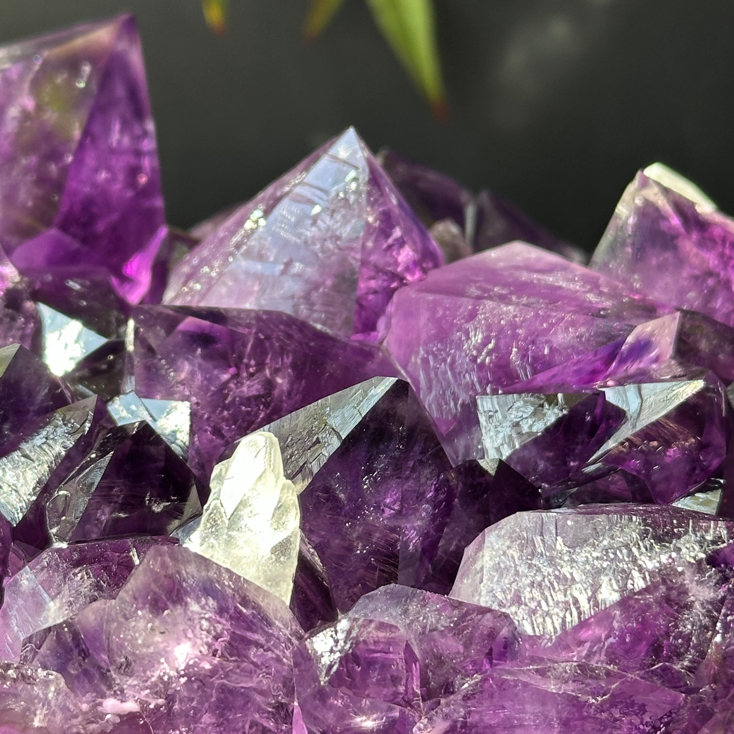 Premium Uruguayan Amethyst & Calcite Coexistence Display Stone | One of a Kind 10kg）