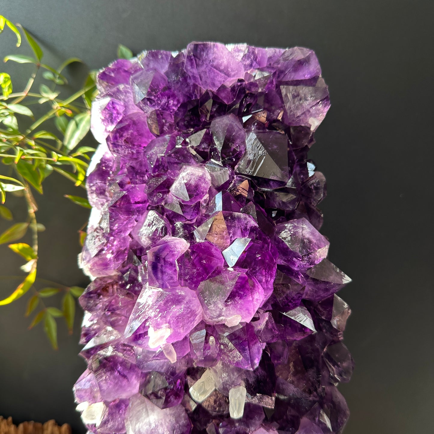 Premium Uruguayan Amethyst & Calcite Coexistence Display Stone | One of a Kind 10kg）