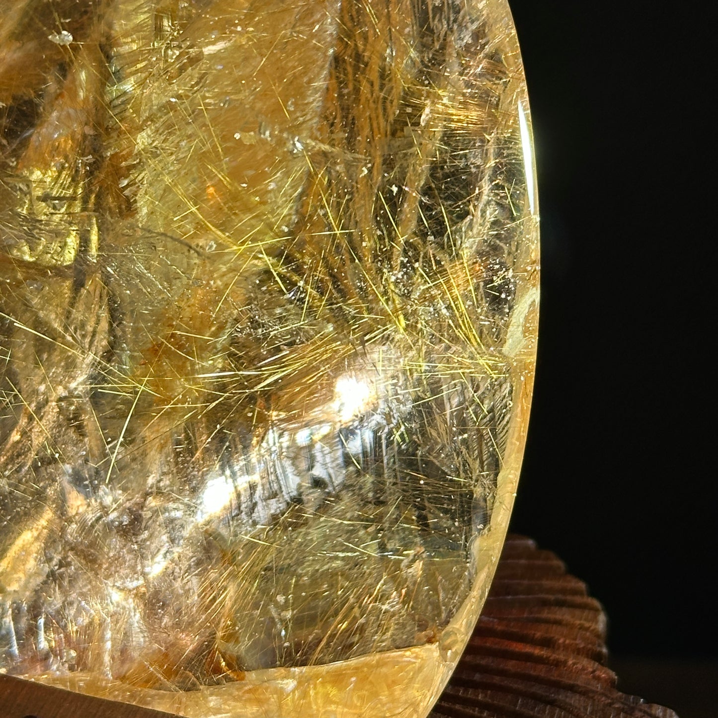 Natural Rutilated Quartz Rough Crystal Large Raw Specimen Display Stone One of a Kind