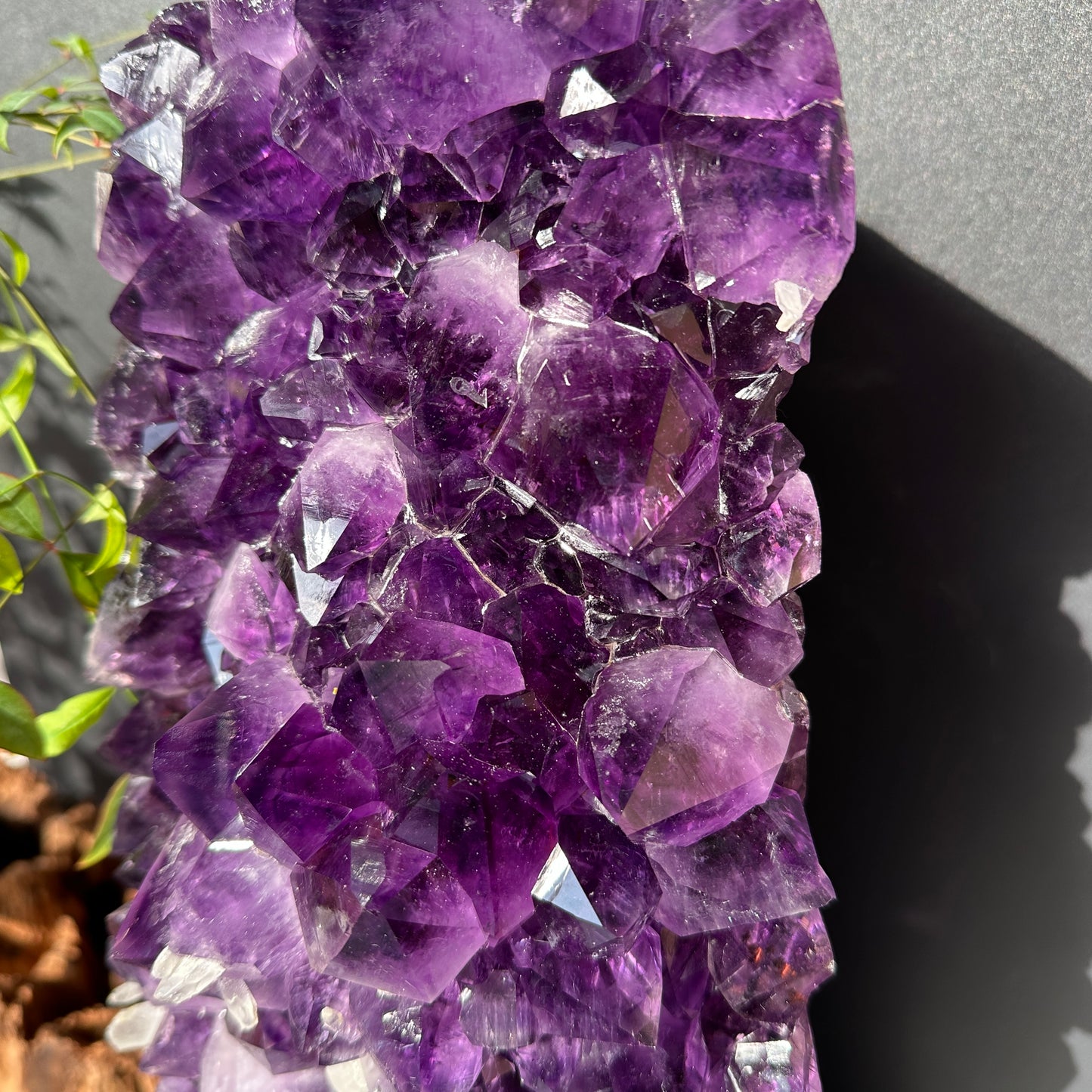 Premium Uruguayan Amethyst & Calcite Coexistence Display Stone | One of a Kind 10kg）