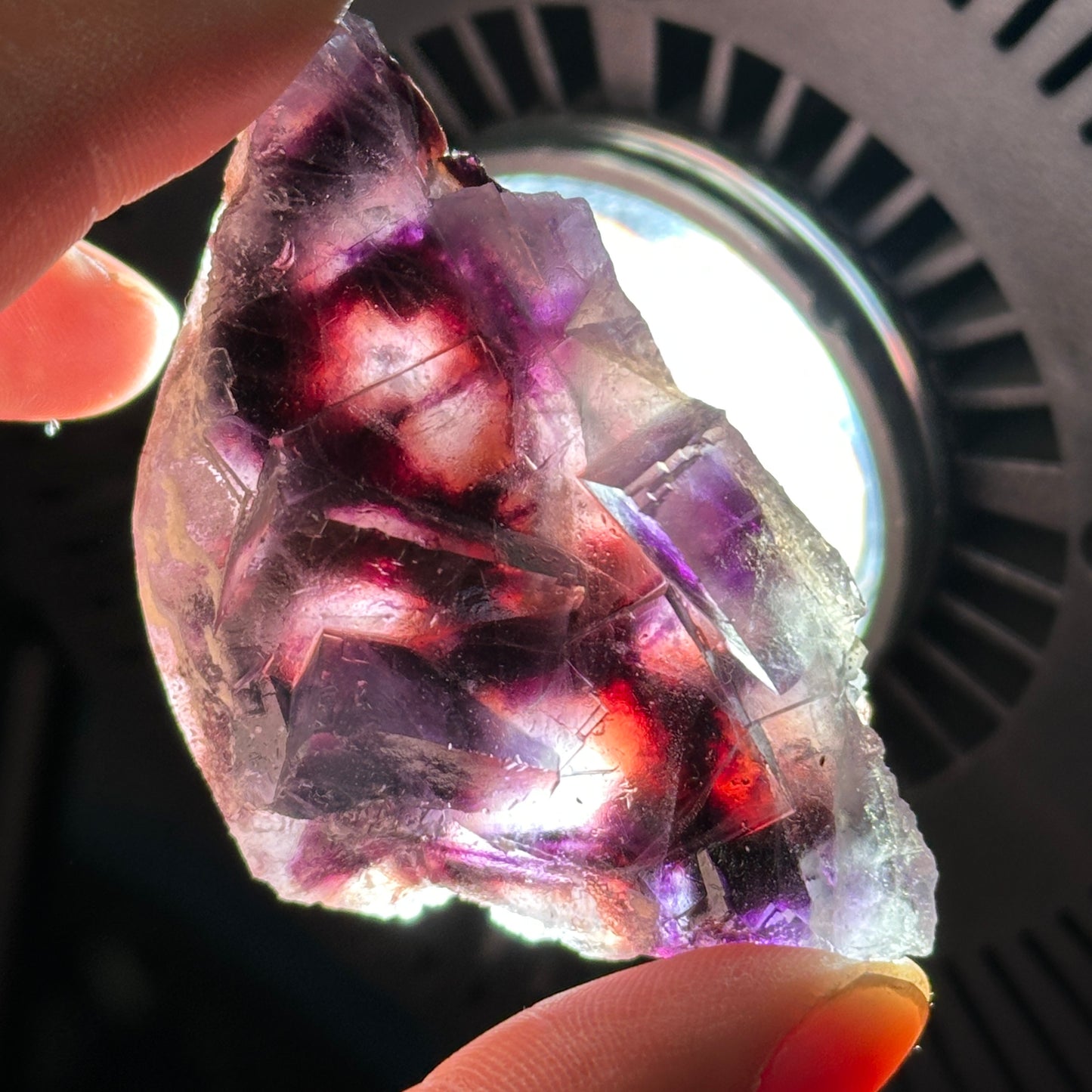 Natural Blue Fluorite Mineral Specimen Crystal Rough Stone Collection Pieces