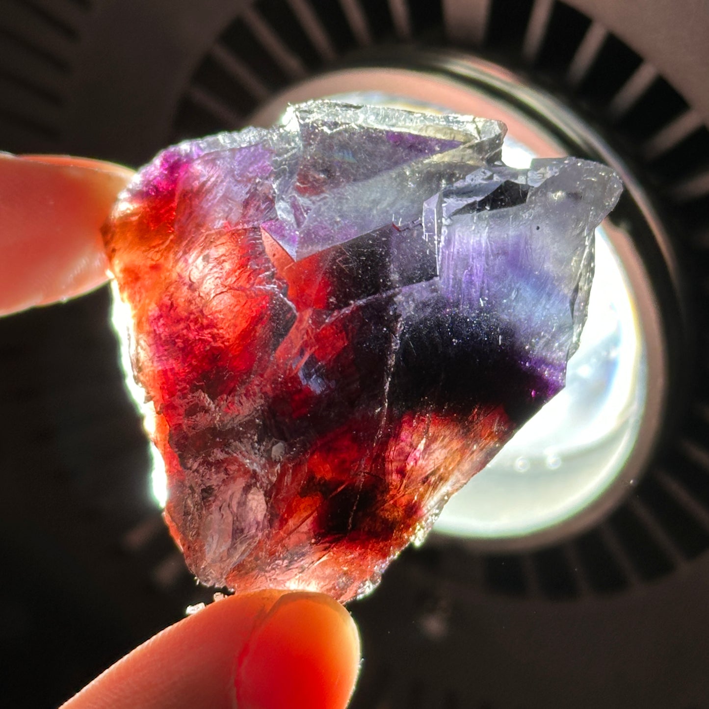 Natural Blue Fluorite Mineral Specimen Crystal Rough Stone Collection Pieces