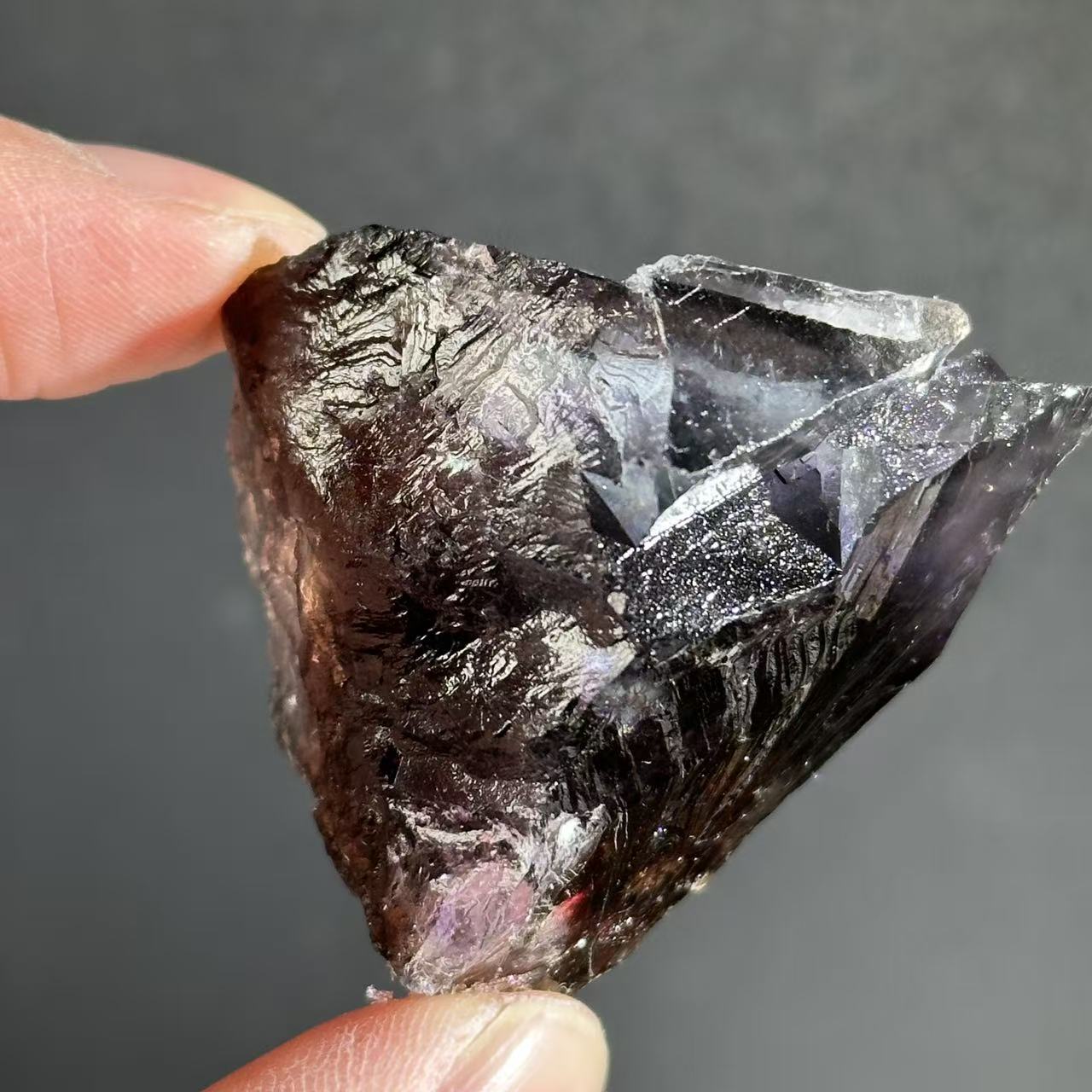 Natural Blue Fluorite Mineral Specimen Crystal Rough Stone Collection Pieces
