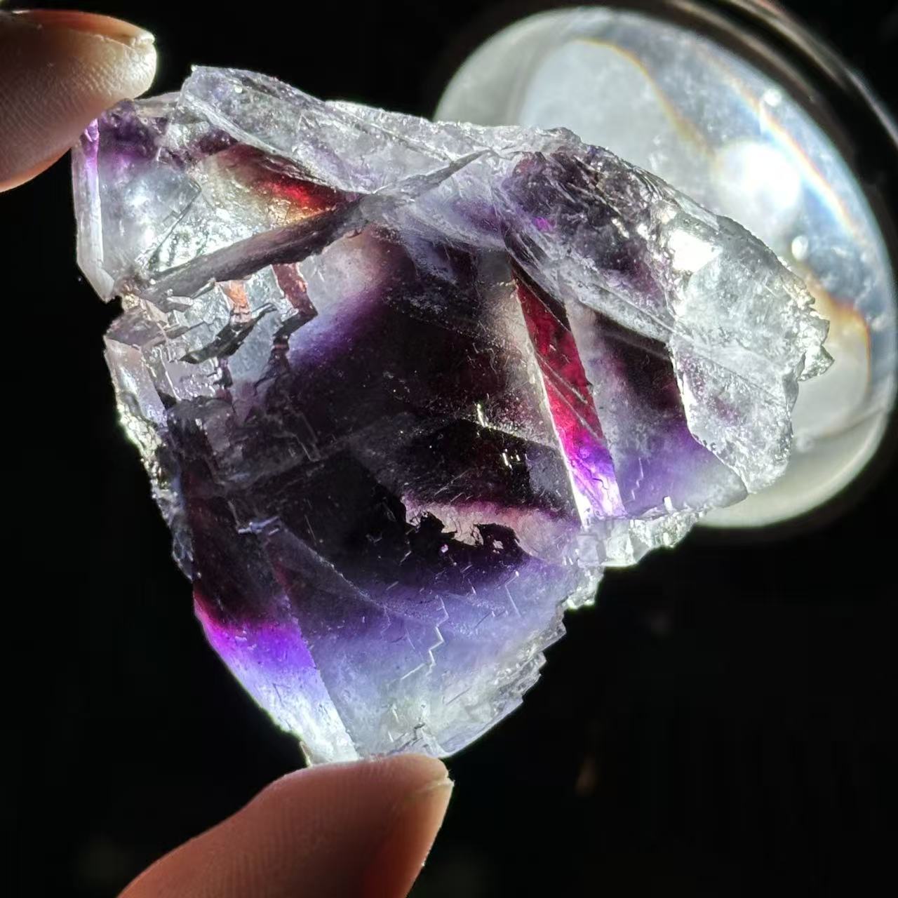 Natural Blue Fluorite Mineral Specimen Crystal Rough Stone Collection Pieces
