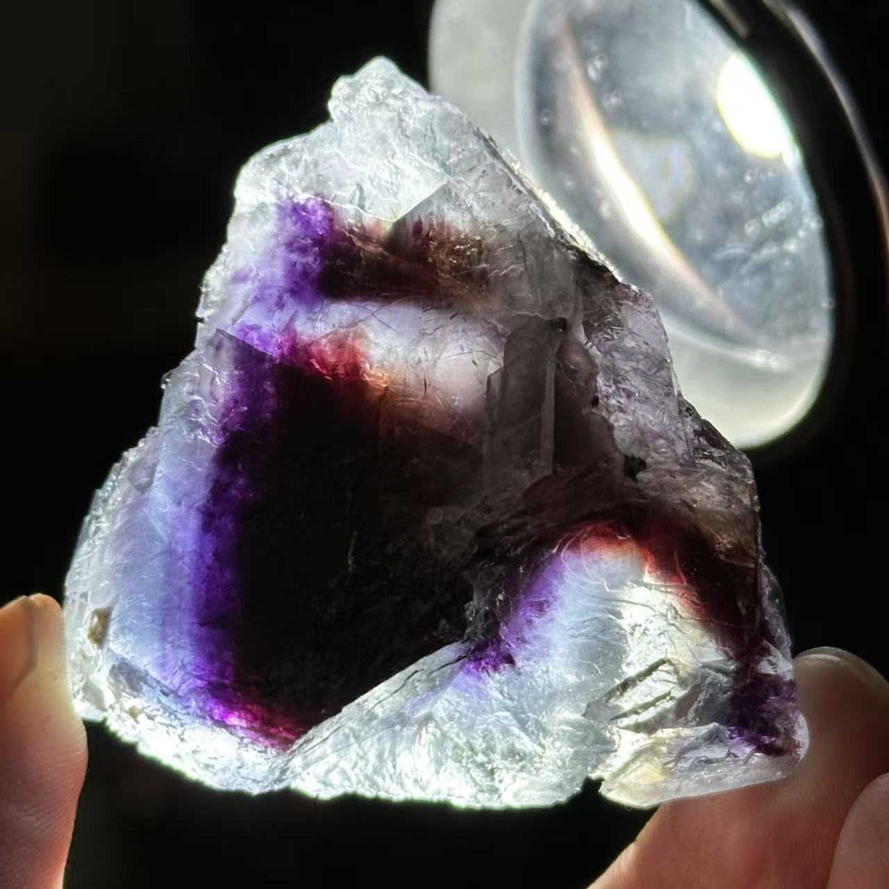 Natural Blue Fluorite Mineral Specimen Crystal Rough Stone Collection Pieces