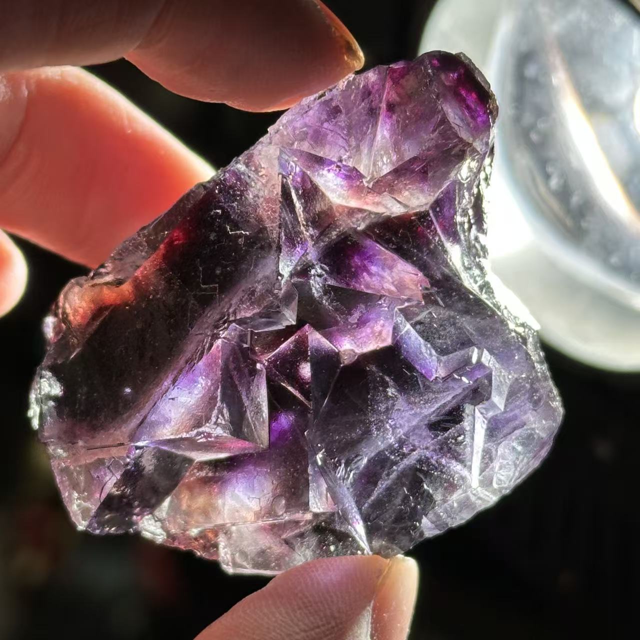 Natural Blue Fluorite Mineral Specimen Crystal Rough Stone Collection Pieces