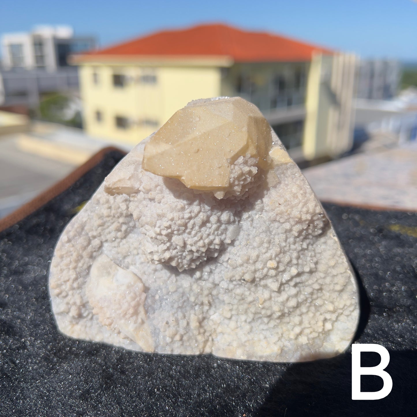 Brazilian White Sugar Amethyst with Calcite | Natural Gummy Amethyst Specimen | Sugar Druzy Crystal | One of a Kind