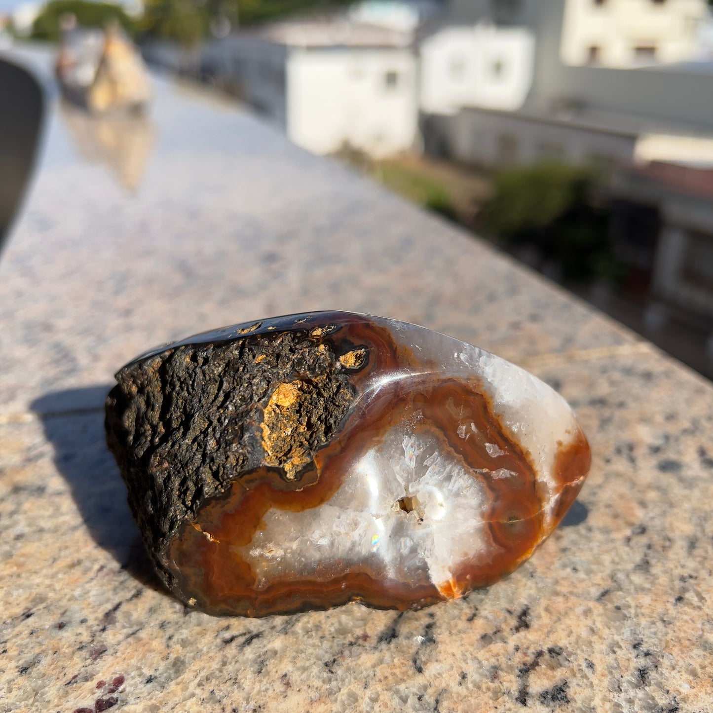 Natural Yellow Agate Cluster, Raw Sugar Druzy Geode, Solar Plexus Chakra Crystal, Yellow Healing Stone, Meditation Decor, Gift for Her