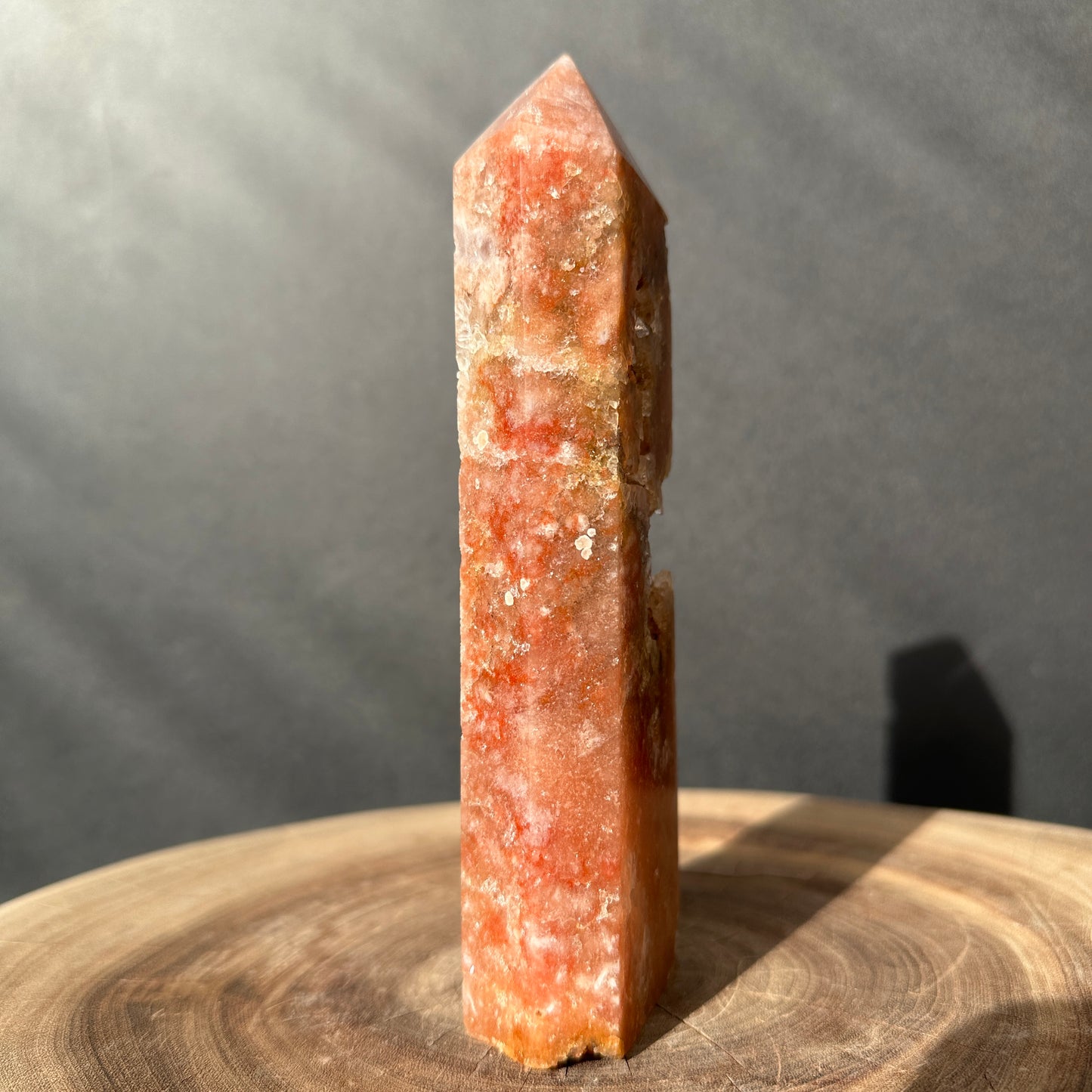 Natural Brazilian Pink Amethyst Druzy Tower – One of a Kind