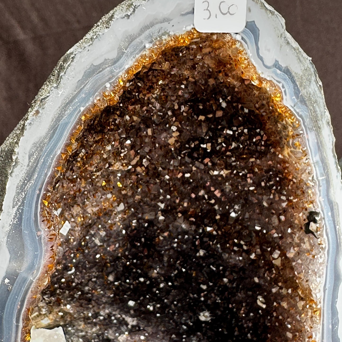Matching Brazilian Amethyst Geode Pair, Rare Calcite & Golden Rutile Symbiosis Crystal Cave Set, Feng Shui Wealth Gates Exact Set 14.1lb