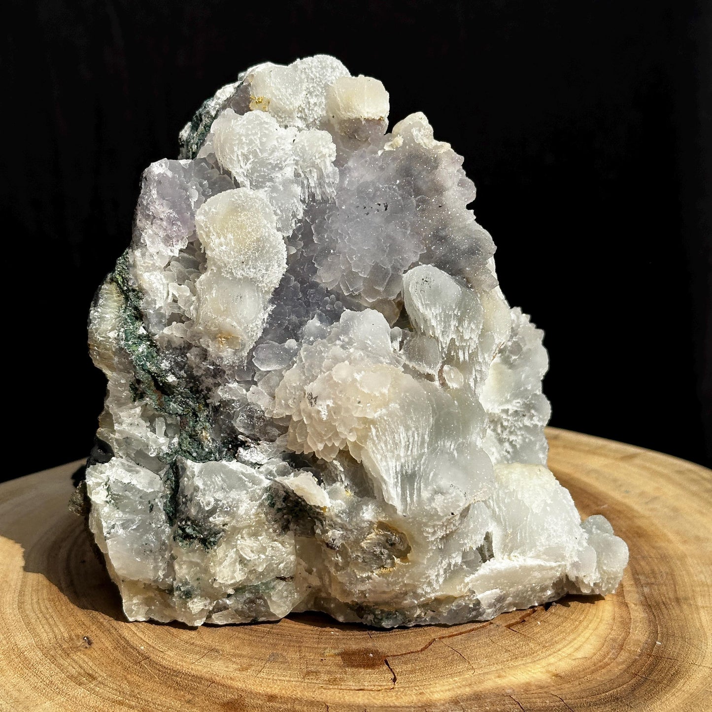 Massive 3.97lb Brazilian Sugar Phantom Quartz Cluster, Skeletal Elestial Smoky Amethyst Specimen, Exact Freestanding Altar Decor 1.8kg