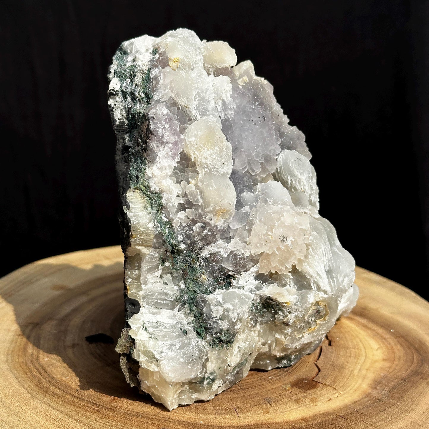 Massive 3.97lb Brazilian Sugar Phantom Quartz Cluster, Skeletal Elestial Smoky Amethyst Specimen, Exact Freestanding Altar Decor 1.8kg
